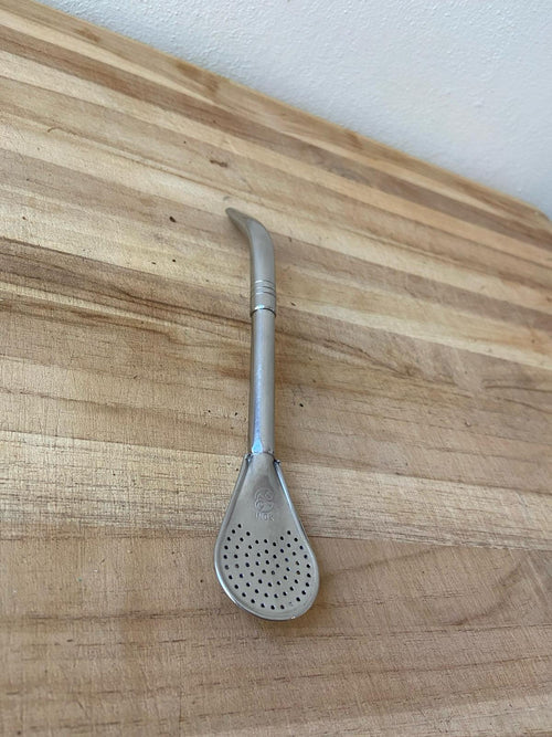 Bombilla Pico de Loro 16 cm Acero