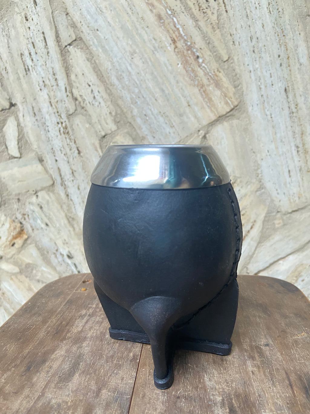 Mate Torpedo Color Negro Acero