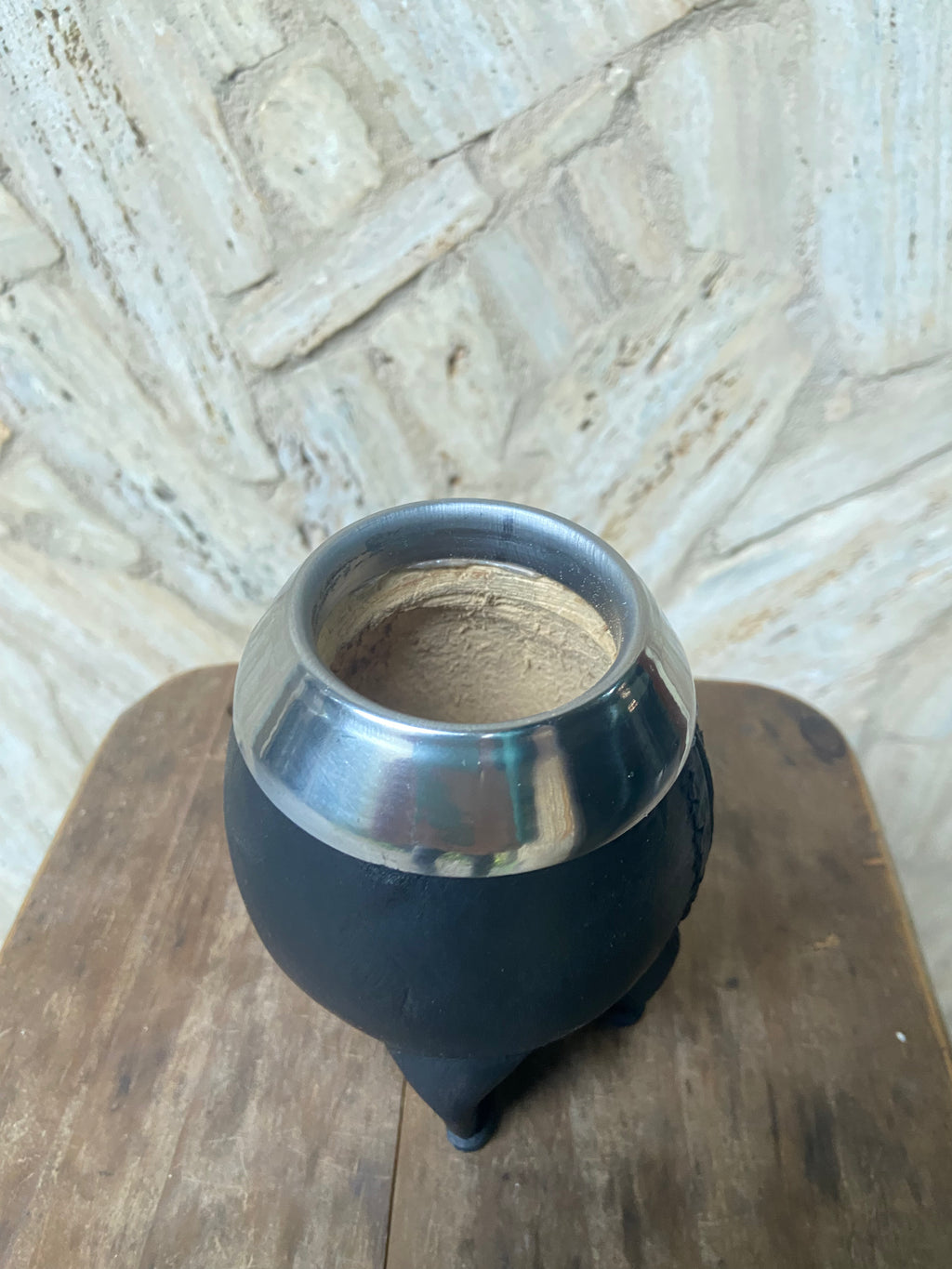Mate Torpedo Color Negro Acero