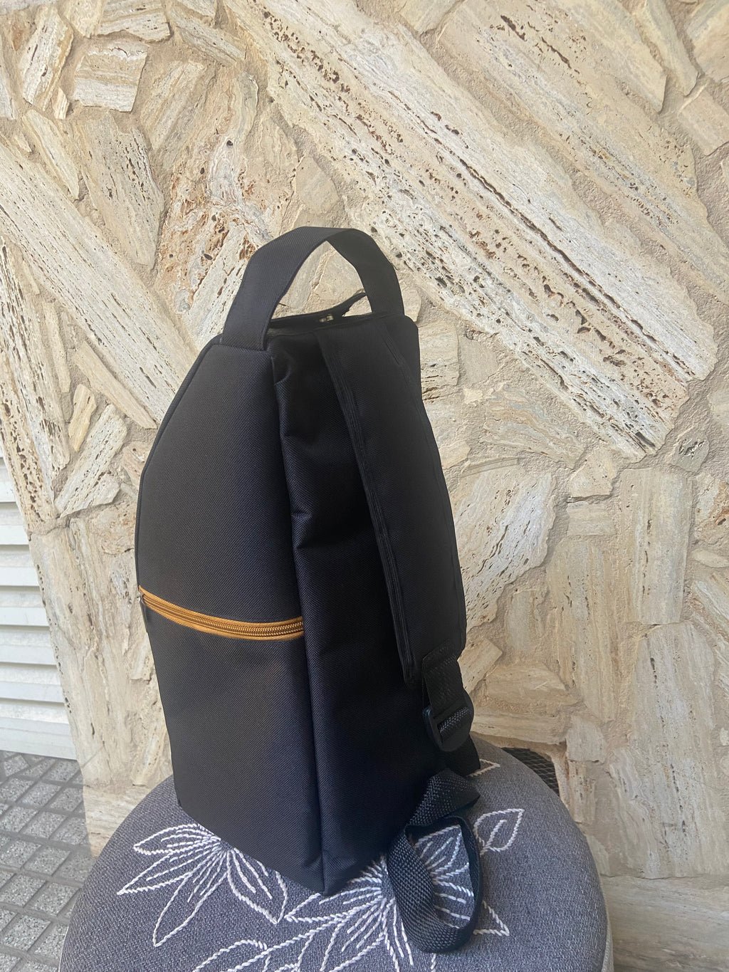 Bolso Matero Color Negro y Marrón