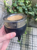 Mate Imperial Color Negro Acero Diseño Manitos